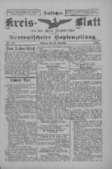 Amtliches Kreis-Blatt f&uuml;r den Kreis Neutomischel: zugleich Neutomischeler Hopfenzeitung 1898.12.30 Nr101