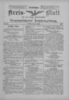 Amtliches Kreis-Blatt für den Kreis Neutomischel: zugleich Neutomischeler Hopfenzeitung 1899.04.18 Nr30