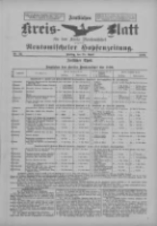 Amtliches Kreis-Blatt für den Kreis Neutomischel: zugleich Neutomischeler Hopfenzeitung 1899.04.28 Nr33
