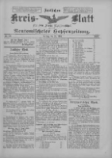 Amtliches Kreis-Blatt f&uuml;r den Kreis Neutomischel: zugleich Neutomischeler Hopfenzeitung 1899.05.26 Nr40