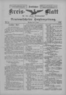 Amtliches Kreis-Blatt für den Kreis Neutomischel: zugleich Neutomischeler Hopfenzeitung 1899.06.09 Nr44
