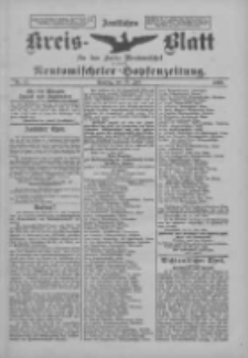 Amtliches Kreis-Blatt für den Kreis Neutomischel: zugleich Neutomischeler Hopfenzeitung 1899.07.25 Nr57