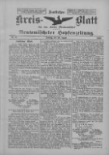 Amtliches Kreis-Blatt für den Kreis Neutomischel: zugleich Neutomischeler Hopfenzeitung 1899.08.29 Nr67