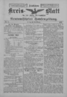 Amtliches Kreis-Blatt f&uuml;r den Kreis Neutomischel: zugleich Neutomischeler Hopfenzeitung 1899.10.27 Nr84
