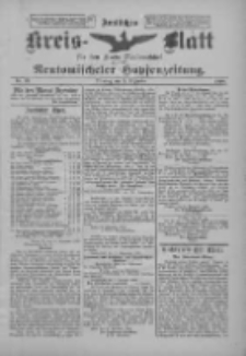 Amtliches Kreis-Blatt f&uuml;r den Kreis Neutomischel: zugleich Neutomischeler Hopfenzeitung 1899.12.05 Nr95
