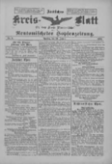 Amtliches Kreis-Blatt f&uuml;r den Kreis Neutomischel: zugleich Neutomischeler Hopfenzeitung 1900.01.30 Nr9