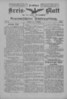 Amtliches Kreis-Blatt für den Kreis Neutomischel: zugleich Neutomischeler Hopfenzeitung 1900.02.13 Nr13