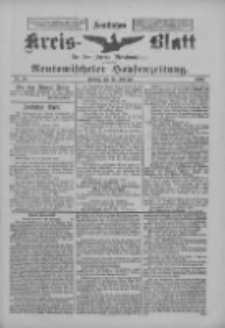 Amtliches Kreis-Blatt f&uuml;r den Kreis Neutomischel: zugleich Neutomischeler Hopfenzeitung 1900.02.23 Nr16