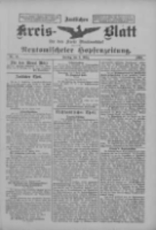 Amtliches Kreis-Blatt für den Kreis Neutomischel: zugleich Neutomischeler Hopfenzeitung 1900.03.02 Nr18