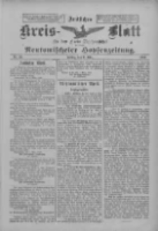 Amtliches Kreis-Blatt f&uuml;r den Kreis Neutomischel: zugleich Neutomischeler Hopfenzeitung 1900.03.09 Nr20