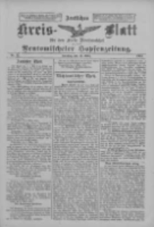 Amtliches Kreis-Blatt f&uuml;r den Kreis Neutomischel: zugleich Neutomischeler Hopfenzeitung 1900.03.13 Nr21