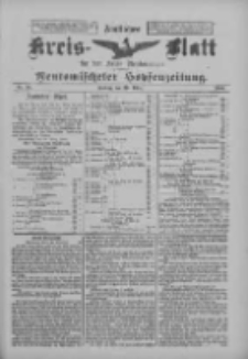 Amtliches Kreis-Blatt für den Kreis Neutomischel: zugleich Neutomischeler Hopfenzeitung 1900.03.30 Nr26