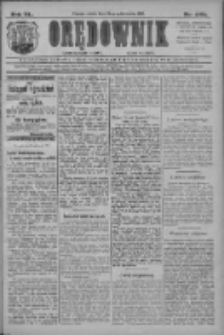 Orędownik: najstarsze ludowe pismo narodowe i katolickie w Wielkopolsce 1910.10.29 R.40 Nr249