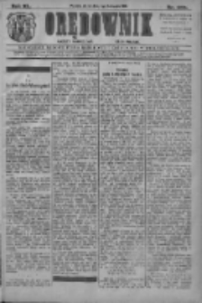 Orędownik: najstarsze ludowe pismo narodowe i katolickie w Wielkopolsce 1910.11.11 R.40 Nr259
