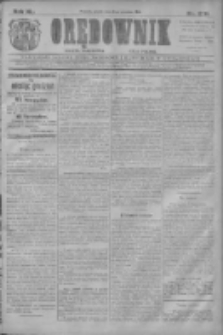 Orędownik: najstarsze ludowe pismo narodowe i katolickie w Wielkopolsce 1910.12.02 R.40 Nr276