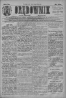 Orędownik: najstarsze ludowe pismo narodowe i katolickie w Wielkopolsce 1910.12.07 R.40 Nr280