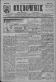 Orędownik: najstarsze ludowe pismo narodowe i katolickie w Wielkopolsce 1910.12.08 R.40 Nr281