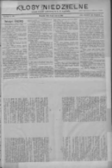 Kłosy Niedzielne: dodatek literacki i powieściowy do Nr53 "Orędownika" 1910.03.06