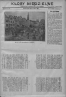 Kłosy Niedzielne: dodatek literacki i powieściowy do Nr214 "Orędownika" 1910.09.18