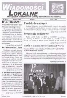 Wiadomości Lokalne 2009 R.9 Nr1(118)