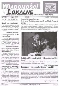 Wiadomości Lokalne 2009 R.9 Nr7(124)