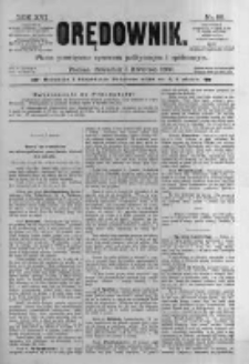 Orędownik: pismo poświęcone sprawom politycznym i spółecznym. 1886.04.08 R.16 nr80