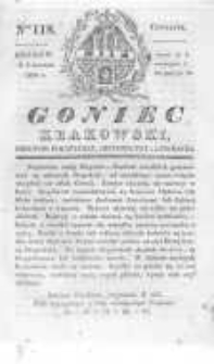 Goniec Krakowski: dziennik polityczny, historyczny i literacki. 1830.09.09 nr118