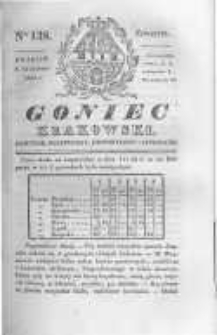 Goniec Krakowski: dziennik polityczny, historyczny i literacki. 1830.10.14 nr138