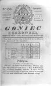 Goniec Krakowski: dziennik polityczny, historyczny i literacki. 1830.11.04 nr150