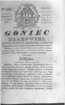 Goniec Krakowski: dziennik polityczny, historyczny i literacki. 1830.11.17 nr157