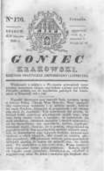 Goniec Krakowski: dziennik polityczny, historyczny i literacki. 1830.12.09 nr170