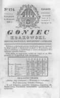 Goniec Krakowski: dziennik polityczny, historyczny i literacki. 1830.12.16 nr174