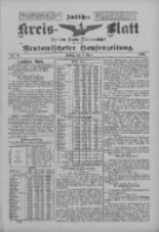 Amtliches Kreis-Blatt f&uuml;r den Kreis Neutomischel: zugleich Neutomischeler Hopfenzeitung 1900.04.06 Nr28