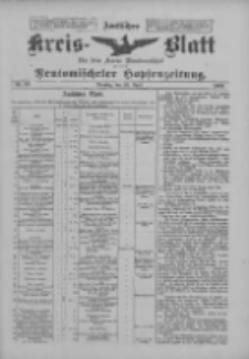 Amtliches Kreis-Blatt für den Kreis Neutomischel: zugleich Neutomischeler Hopfenzeitung 1900.04.24 Nr32