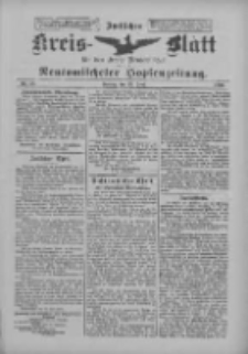 Amtliches Kreis-Blatt für den Kreis Neutomischel: zugleich Neutomischeler Hopfenzeitung 1900.06.22 Nr48
