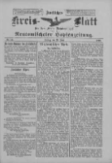 Amtliches Kreis-Blatt f&uuml;r den Kreis Neutomischel: zugleich Neutomischeler Hopfenzeitung 1900.06.29 Nr50