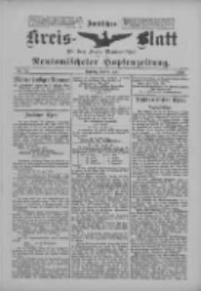 Amtliches Kreis-Blatt f&uuml;r den Kreis Neutomischel: zugleich Neutomischeler Hopfenzeitung 1900.07.03 Nr51