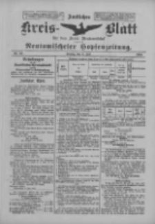 Amtliches Kreis-Blatt für den Kreis Neutomischel: zugleich Neutomischeler Hopfenzeitung 1900.07.06 Nr52
