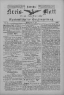 Amtliches Kreis-Blatt für den Kreis Neutomischel: zugleich Neutomischeler Hopfenzeitung 1900.07.27 Nr58