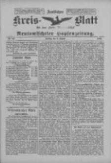 Amtliches Kreis-Blatt für den Kreis Neutomischel: zugleich Neutomischeler Hopfenzeitung 1900.08.03 Nr60