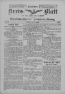 Amtliches Kreis-Blatt für den Kreis Neutomischel: zugleich Neutomischeler Hopfenzeitung 1900.08.28 Nr67