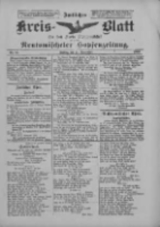 Amtliches Kreis-Blatt f&uuml;r den Kreis Neutomischel: zugleich Neutomischeler Hopfenzeitung 1900.09.21 Nr74