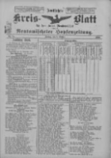 Amtliches Kreis-Blatt f&uuml;r den Kreis Neutomischel: zugleich Neutomischeler Hopfenzeitung 1900.10.05 Nr78