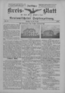 Amtliches Kreis-Blatt f&uuml;r den Kreis Neutomischel: zugleich Neutomischeler Hopfenzeitung 1900.10.16 Nr81