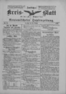 Amtliches Kreis-Blatt f&uuml;r den Kreis Neutomischel: zugleich Neutomischeler Hopfenzeitung 1900.10.23 Nr83