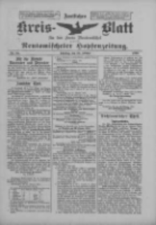 Amtliches Kreis-Blatt für den Kreis Neutomischel: zugleich Neutomischeler Hopfenzeitung 1900.10.30 Nr85