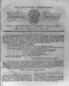 Breslauer Zeitung. 1831.03.28 Nr74