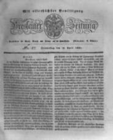 Breslauer Zeitung. 1831.04.14 Nr87