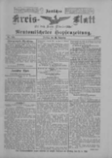 Amtliches Kreis-Blatt für den Kreis Neutomischel: zugleich Neutomischeler Hopfenzeitung 1900.12.21 Nr100