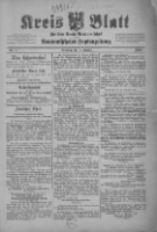 Kreis Blatt f&uuml;r den Kreis Neutomischeler zugleich Hopfenzeitung 1901.01.01 Nr1